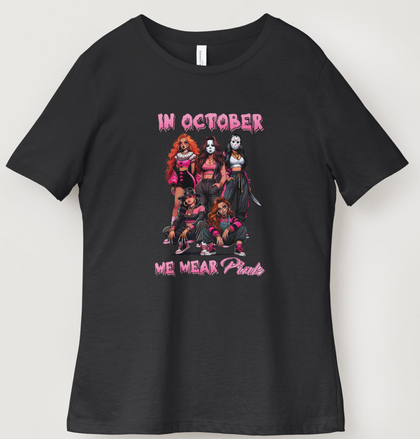 IN OCTOBER WE WEAR PINK