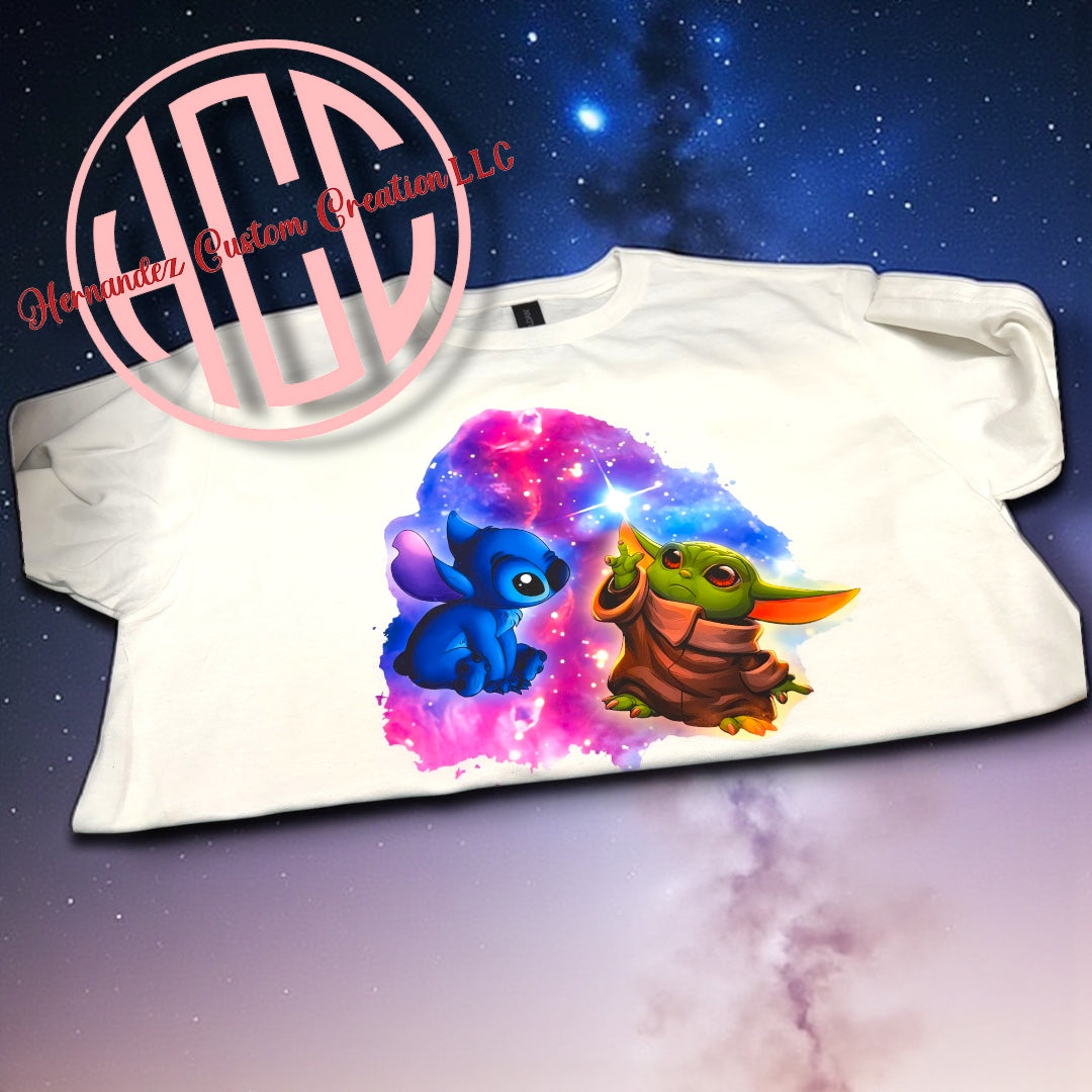 Grogu & Stitch - Baby Yoda