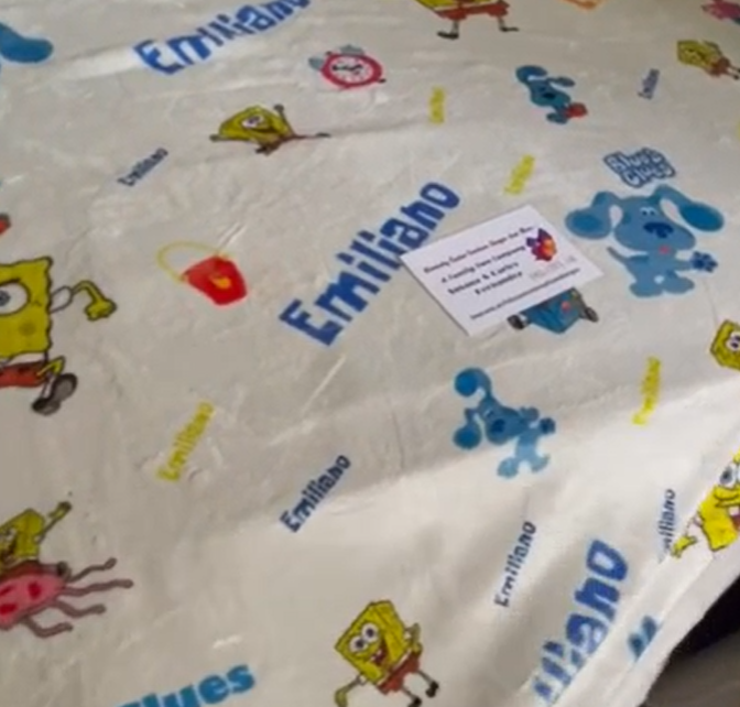 PERSONALIZED BLANKET FOR KIDS