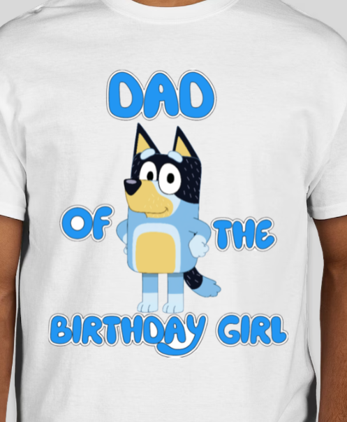 BLUEY BIRTHDAY SHIRT- FAMILY MATCH