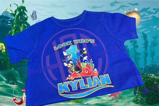 FINDING NEMO BIRTHDAY SHIRT