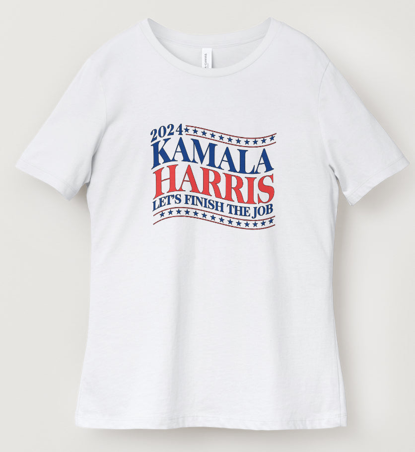 24” KAMALA HARRIS- LET’S FINISH THE JOB