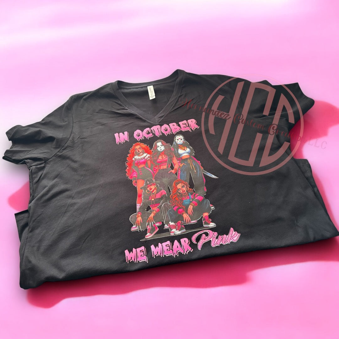 IN OCTOBER WE WEAR PINK