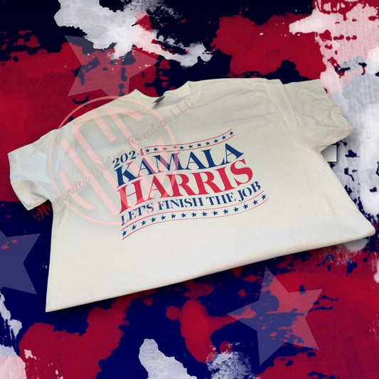 24” KAMALA HARRIS- LET’S FINISH THE JOB