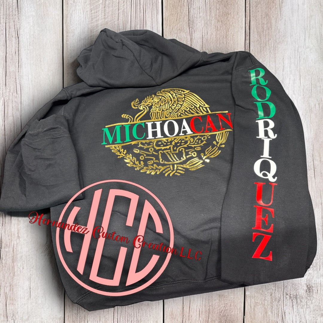 MEXICO ESCUDO HOODIE (PERSONALIZED)
