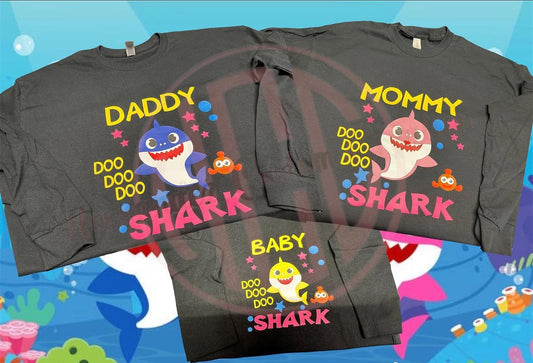 Baby Shark- Matching Birthday T-shirts