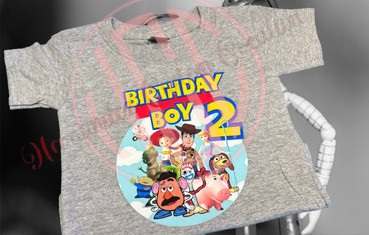 TOY STORY BIRTHDAY BOY SHIRT