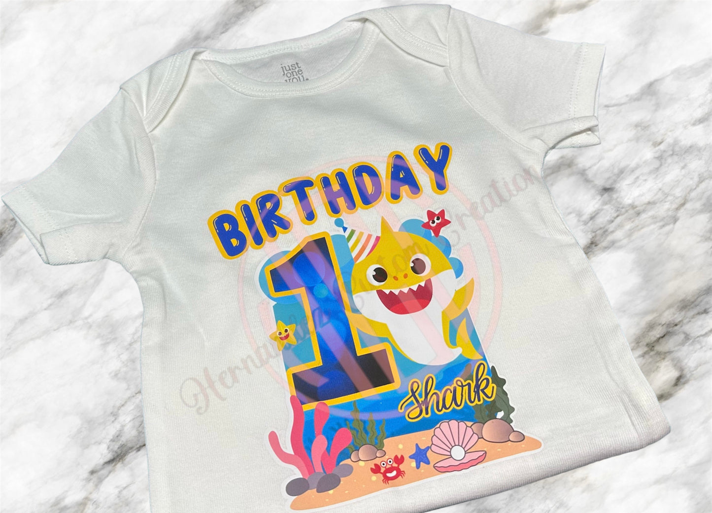 BABY SHARK BIRTHDAY T-SHIRT/ONESIE