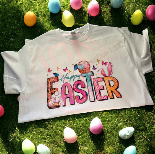 CUSTOMIZE HAPPY EASTER T-SHIRT