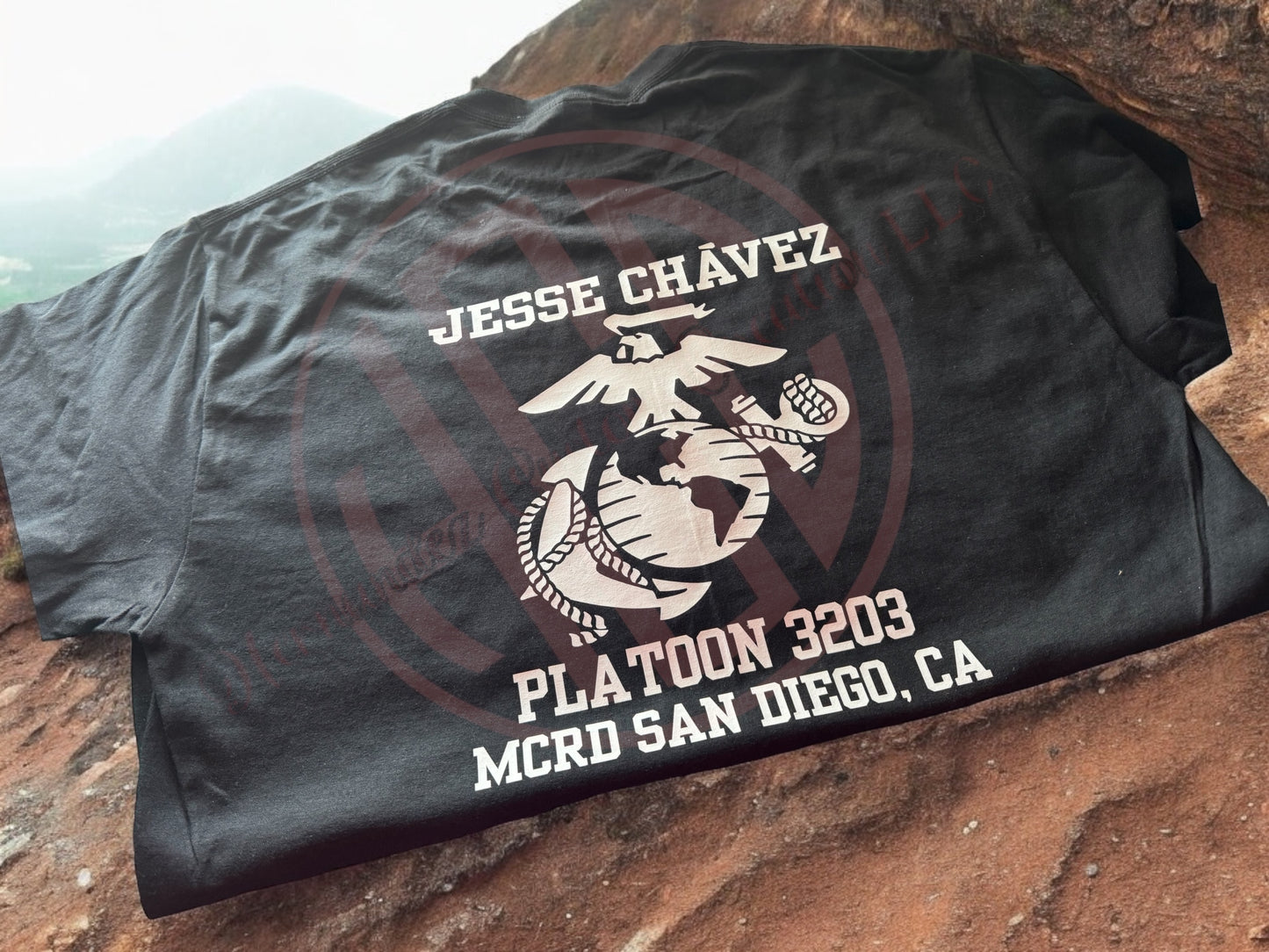 PERSONALIZED MARINE T-SHIRT FOR YOUR LOVED ONCE....