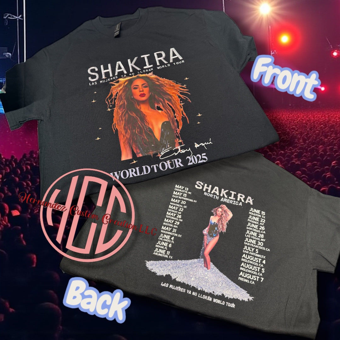SHAKIRA WORLD TOUR 2025