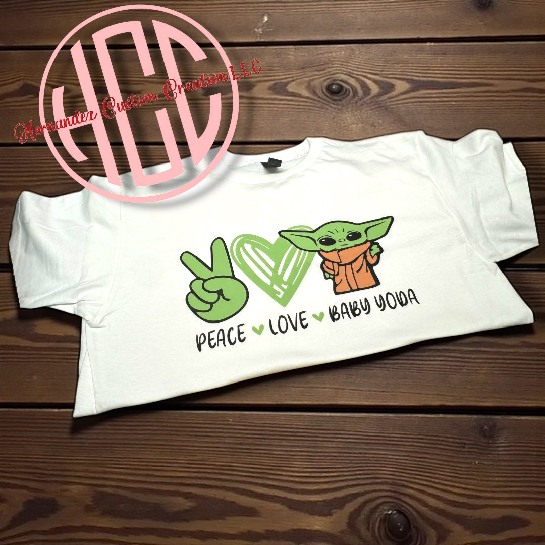 PEASE, LOVE , BABY YODA