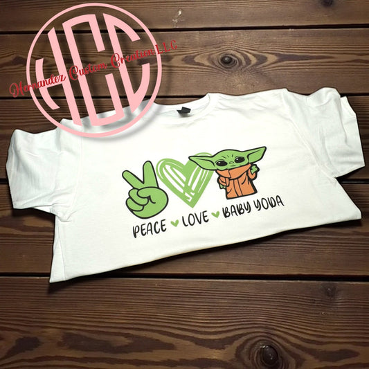 PEASE, LOVE , BABY YODA