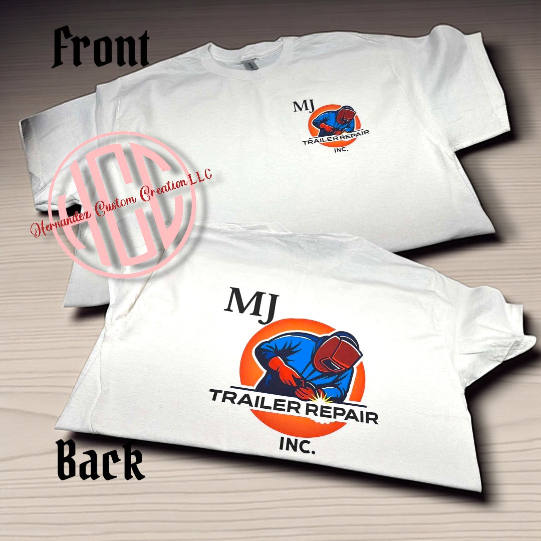 CUSTOMIZED BUSSINESS LOGO SHIRTS