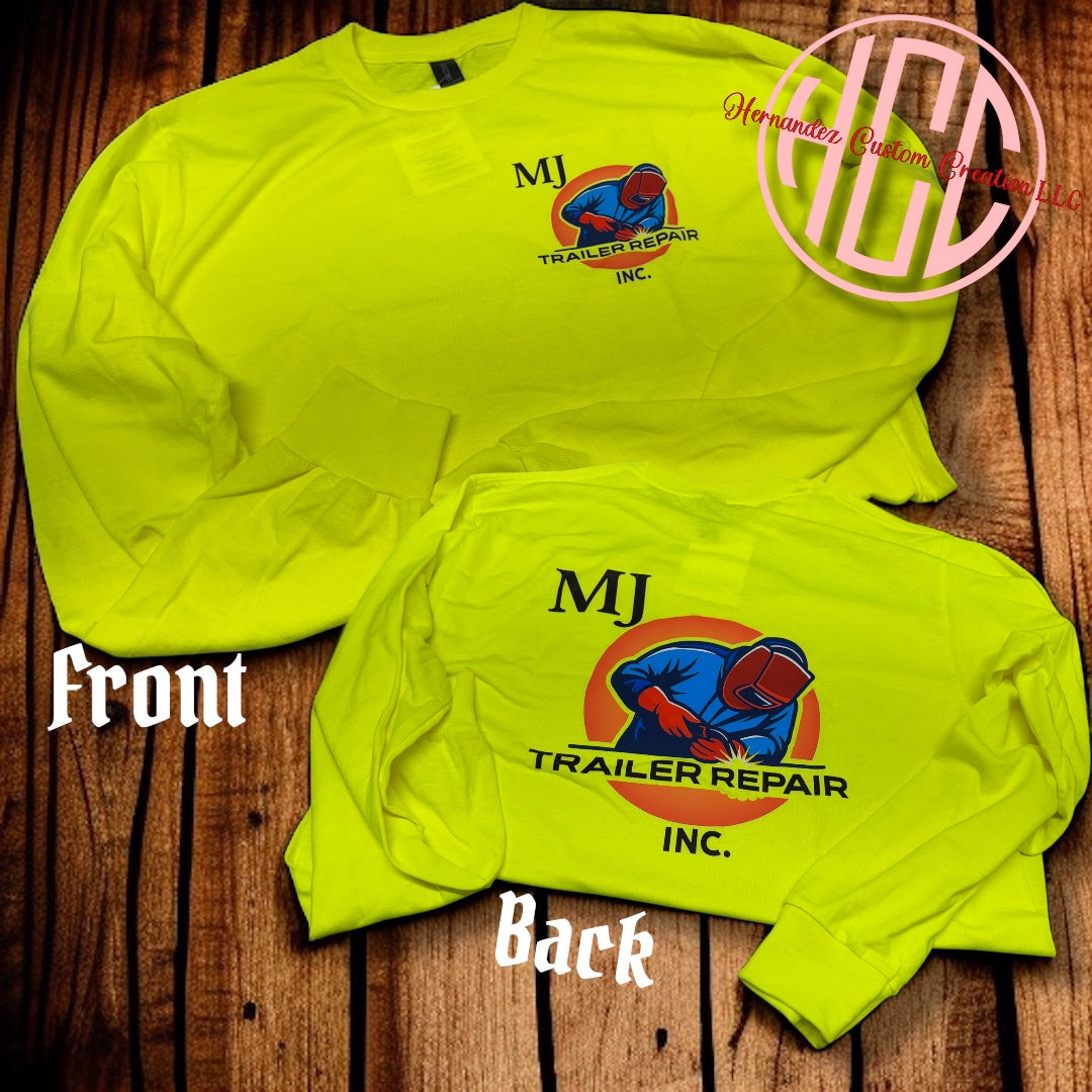 CUSTOMIZED BUSSINESS LOGO SHIRTS
