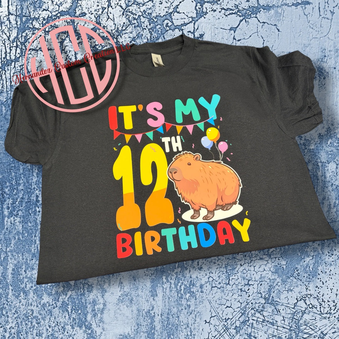 CAPYBARA BIRTHDAY (BOY)