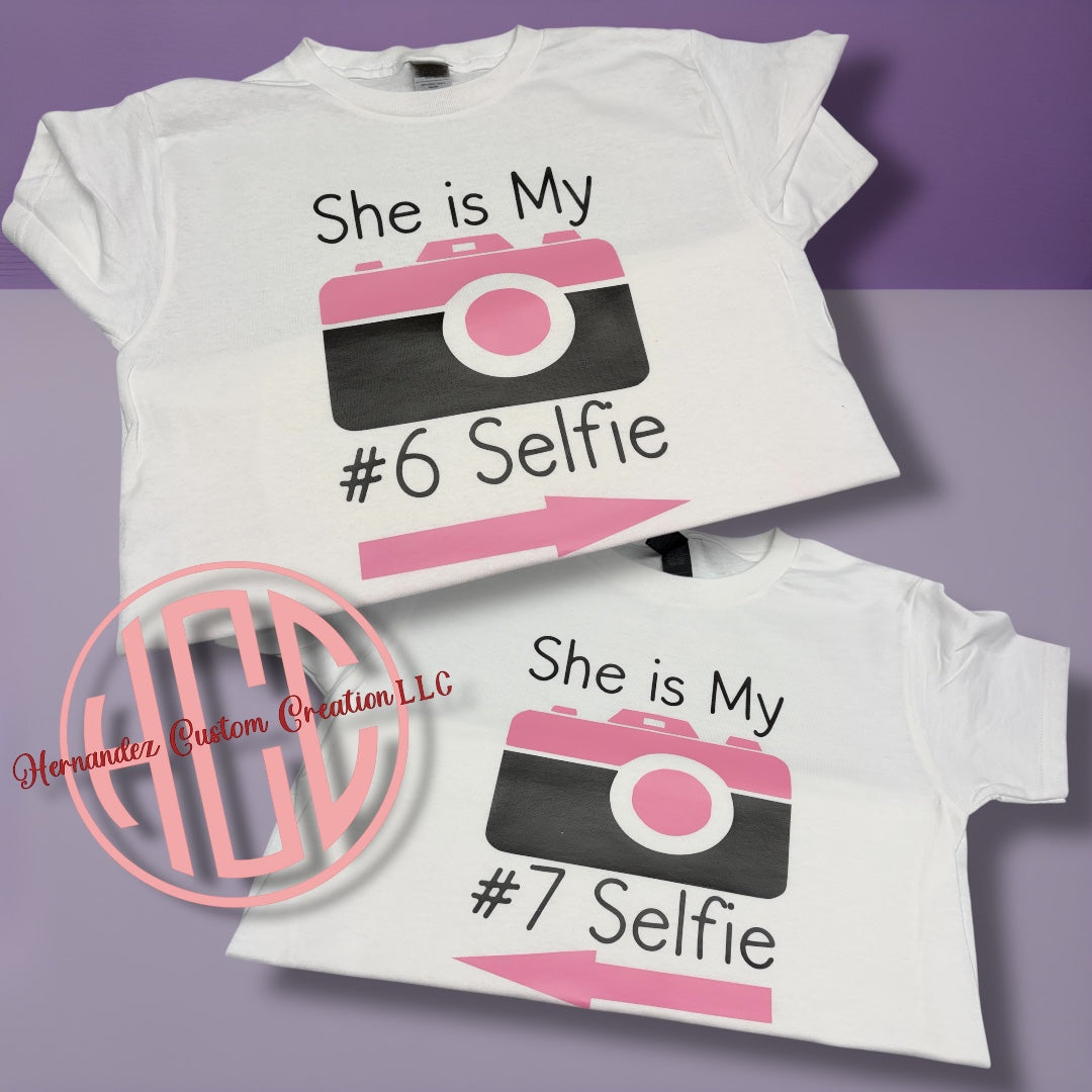 SHE IS MY 67 SELFIE