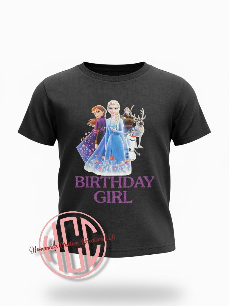 FROZEN 2 BIRTHDAY T-SHIRT (FAMILY MATCHING)