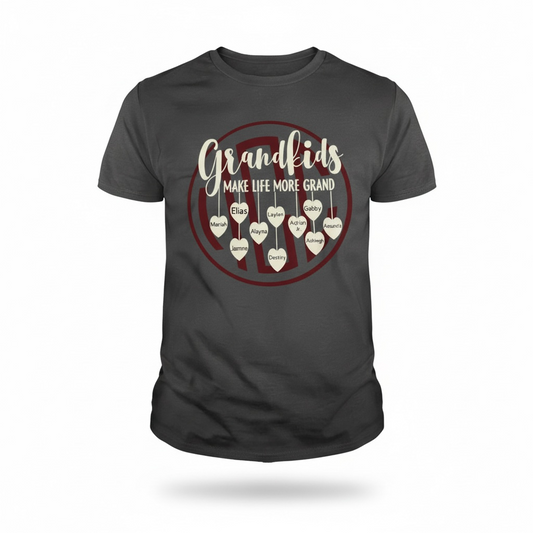 GRANDKIDS (NAME HEARTS)