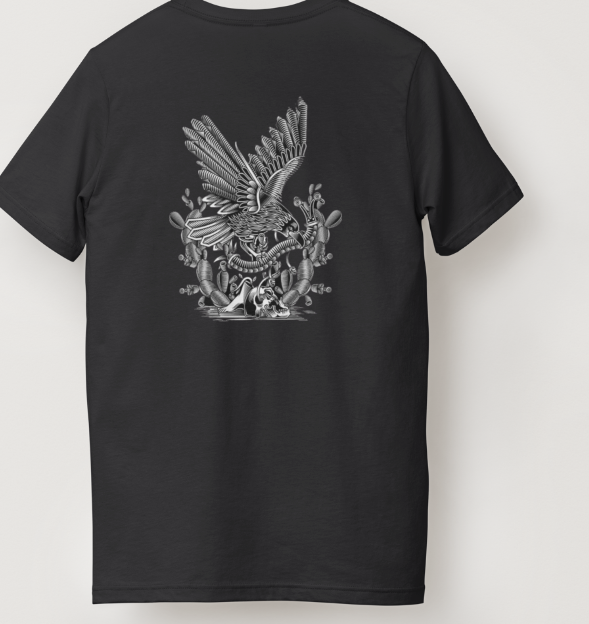 EAGLE, CACTUS AND SNAKE