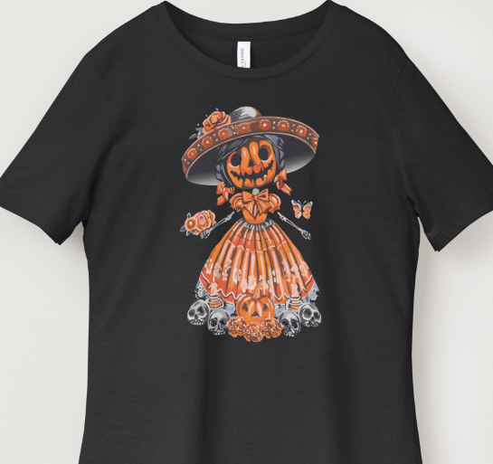 PUMPKIN MARIACHI WOMAN