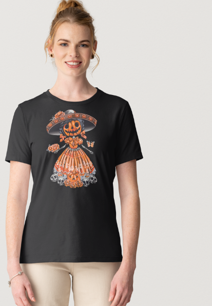 PUMPKIN MARIACHI WOMAN