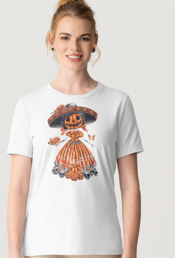 PUMPKIN MARIACHI WOMAN