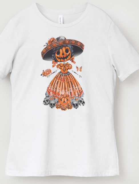 PUMPKIN MARIACHI WOMAN