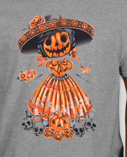 PUMPKIN MARIACHI WOMAN