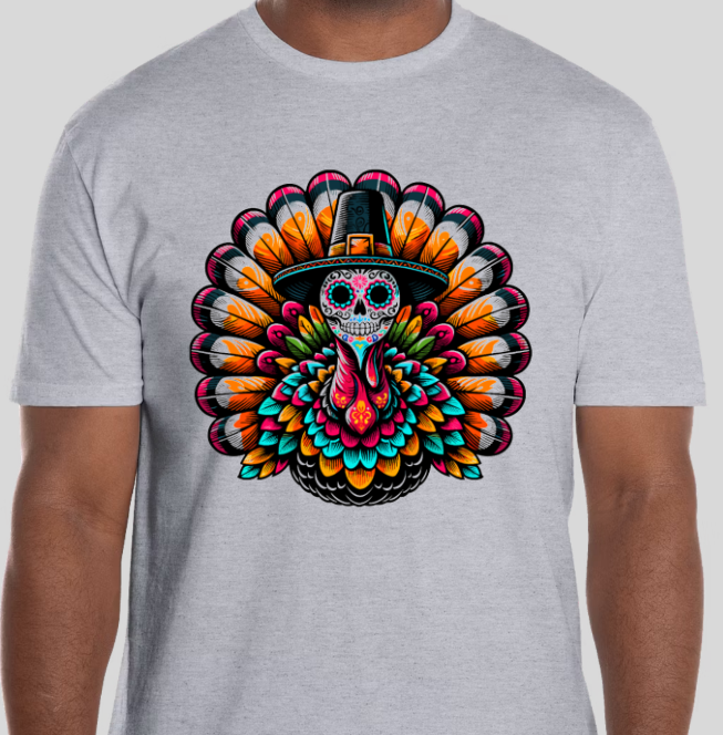 Sugar Skull Thanksgiving Turkey