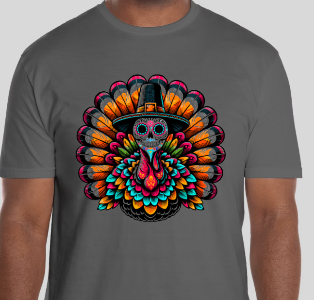 Sugar Skull Thanksgiving Turkey