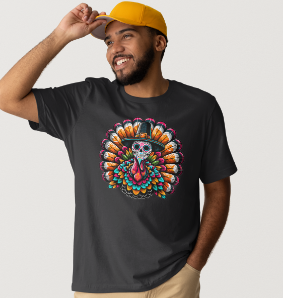 Sugar Skull Thanksgiving Turkey