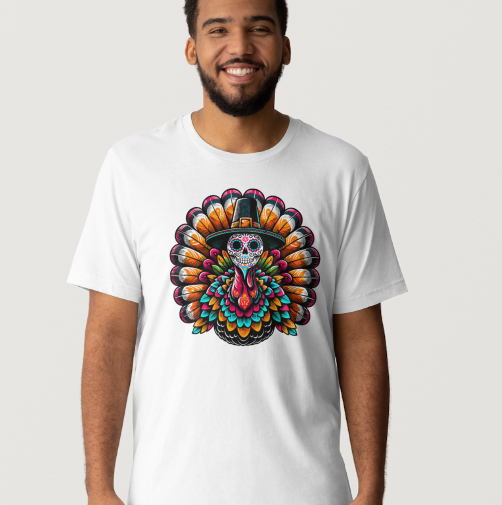 Sugar Skull Thanksgiving Turkey