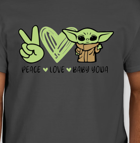 PEASE, LOVE , BABY YODA