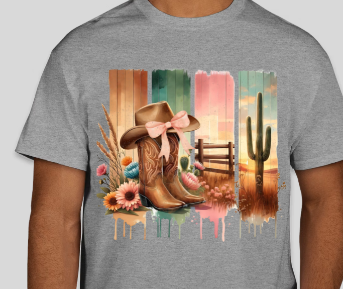 WESTERN COQUETTE COWGIRL BOOTS & HAT