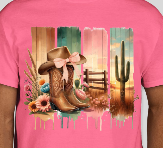 WESTERN COQUETTE COWGIRL BOOTS & HAT