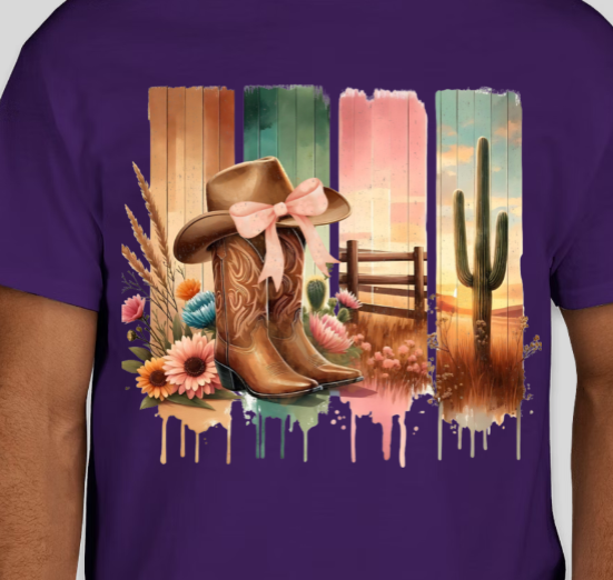 WESTERN COQUETTE COWGIRL BOOTS & HAT