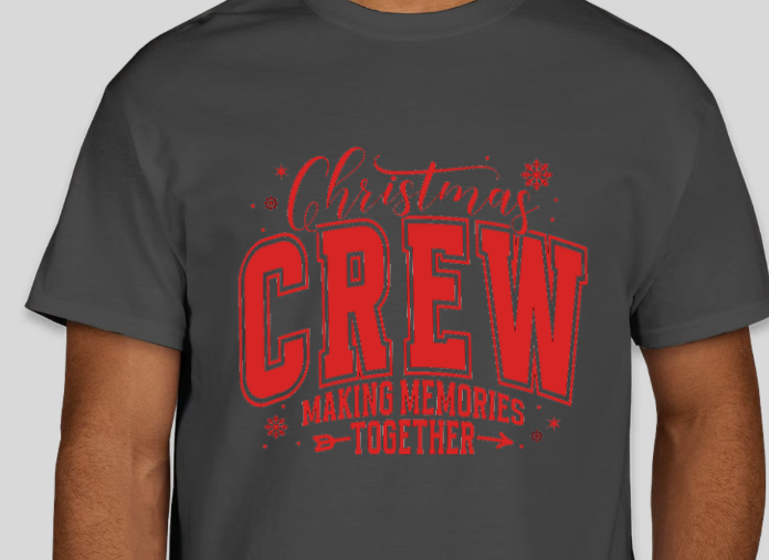 CHRISTMAS CREW MAKING MEMORIES... (FAMILY MATCHING)