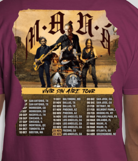 MANA... VIVIR SIN AIRE TOUR 2025/2026