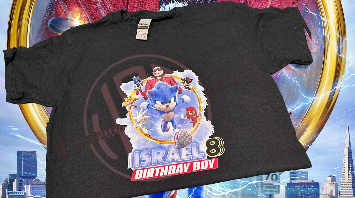 Sonic Birthday Shirt